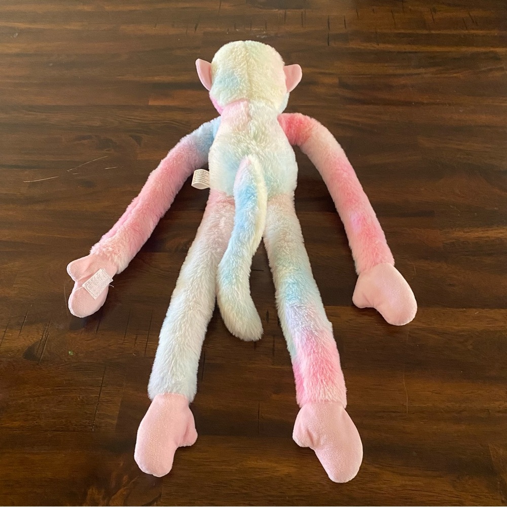 Funexpress Monkey Stuffed Animal with Long Floppy Limbs and Sound - Picture 5 of 8